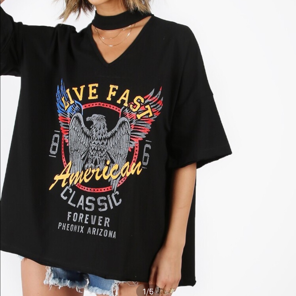 Oversized tee